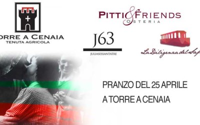 Pranzo del 25 Aprile a Torre a Cenaia