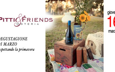 Giovedì 16 marzo degustazione di primavera