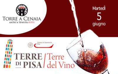 Martedì 5 giugno 2018 – Terre di Pisa, Terre del Vino