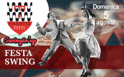 Domenica 5 agosto 2018, Festa swing con Swingin’Up